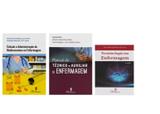 Kit Enfermagem: Manual Do Técnico e Auxiliar de Enfermagem 2ª Ed+ Cálculo e Administração de Medicamentos+ Terminologia - Editora martinari