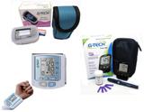 Kit Enfermagem: Oxímetro - G-Tech + Medidor De Glicose + Aparelho Digital G-TECH