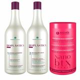 Kit Escova Bioplástica e NanoBTX Capilar Richée - 3 Produtos