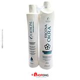KIT Escova OKRA e Shampoo antiresiduo uso profissional - Essencial profissional