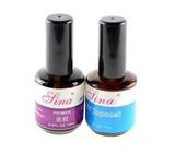 Kit Esmalte Base Para Manicure Topcoat E Primer Unha Acrigel (D3054 / D3207) - Chen