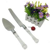 Kit Espatula e Faca Inox Para Pão e Bolo Festas Confeiteiro - Facibom