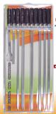 Kit Espeto Churrasco 11 Peças 70cm + 15 Cm Cabo De Madeira - Metal adm