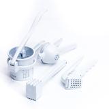 Kit espremedor alho batata limao e martelo - Lares