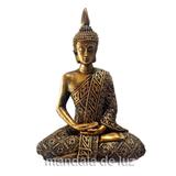 Kit Estátua de Buda + Pedras dos Chakras + Nag Champa - Mandala de luz