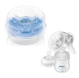 Kit Esterilizador e Extrator Manual de Leite - Philips Avent