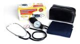 Kit Estetoscópio + Aparelho De Pressão Arterial Premium - Cirúrgica