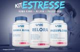 Kit estresse - relora + kawa-kawa + passiflora - Unicpharma