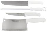 Kit Faca Para Carne 10 Pol Chaira 10 Pol Faca Para Desossar Cutelo 7 Polegadas Profissional Western