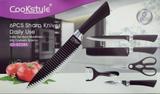 Kit Facas Chef Everrich Sharp Cozinha Forjada Para Carnes