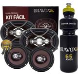 Kit Fácil Bravox 6x9" e 6" 300W RMS Linha Premium + PRESENTE