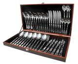 Kit Faqueiro Maleta De Conj Talheres Inox 42 Peças Casita