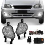 Kit Farol de Milha Corsa Pick-Up Wagon 00 a 02 Corsa Sedan Hatch 99 a 02 Corsa Classic 03 a 10 - Kit prime