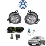 Kit Farol de Milha Gol G4 Original Fortluz 06 a 14 S.Branca