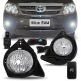 Kit Farol de Milha Hilux SW4 06 07 08 09 10 11 Auxiliar Neblina - Prime