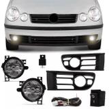 Kit Farol De Milha Polo Hatch Sedan 2003 2004 2005 2006 Auxiliar Neblina - Prime