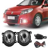 Kit Farol De Milha Renault Sandero Logan 2012 2013 - Tiger