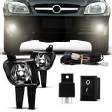 Kit Farol Milha Celta 06 07 08 09 10 11 12 13 14 15 Prisma 06 07 08 09 10 11 12 Auxiliar Neblina - Kit prime