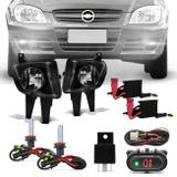 Kit Farol Milha Celta Prisma 2006 2007 2008 2009 2010 + Kit Xênon HB4 6000k - Kit prime