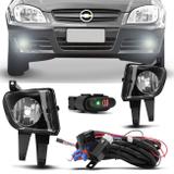 Kit Farol Milha Celta Prisma 2007 2008 2009 2010 2011 Auxiliar Neblina - Kit prime