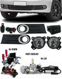 Kit Farol Milha Neblina Vw Gol Voyage Saveiro G5 2009 à 2013 + Kit Xenon 6000K 8000K ou Kit Lâmpada Super LED 6000K - Suns / zapos / tiger