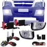 Kit Farol Milha S10 Blazer 2001 a 2011 + Kit Xênon 8000K - Prime