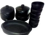 Kit Feijoada Panelas de Barro (10 peças) - Sisiarte