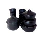 Kit Feijoada Panelas De Barro (18 Peças) - Sisiarte