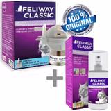 Kit Feliway Ceva Difusor Elétrico Refil 48ml + Spray De 60ml