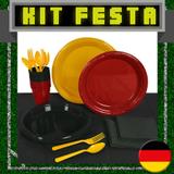 Kit Festa Copa do Mundo Alemanha 20 pessoas - Festabox