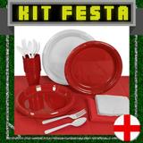 Kit Festa Copa do Mundo Inglaterra 20 pessoas - Festabox