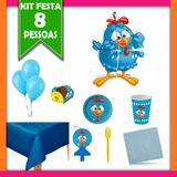 Kit Festa Galinha Pintadinha 08 Pessoas - Festcolor