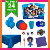 Kit Festa Infantil Authentic Games 24 Pessoas - Festabox