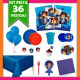 Kit Festa Infantil Authentic Games 36 Pessoas - Festabox