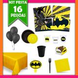 Kit Festa Infantil Batman 16 Pessoas - Festabox