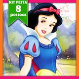 Kit Festa Infantil Branca de Neve 08 Pessoas Econômico - Festabox