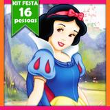 Kit Festa Infantil Branca de Neve 16 Pessoas Econômico - Festabox