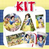 Kit Festa Infantil Branca de Neve 24 Pessoas Econômico - Festabox