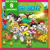 Kit Festa Infantil Chico Bento 08 Pessoas Econômico - Festabox