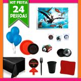 Kit Festa Infantil Como Treinar seu Dragão 24 Pessoas - Festabox