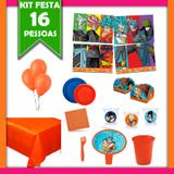 Kit Festa Infantil Dragon Ball Super 16 Pessoas - Festabox