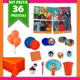 Kit Festa Infantil Dragon Ball Super 36 Pessoas - Festabox