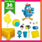 Kit Festa Infantil Galinha Pintadinha 36 Pessoas - Festabox