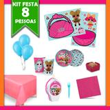 Kit Festa Infantil LOL Surprise 08 Pessoas - Festabox