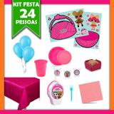 Kit Festa Infantil LOL Surprise 24 Pessoas - Festabox