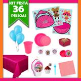 Kit Festa Infantil LOL Surprise 36 Pessoas - Festabox