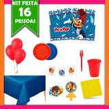 Kit Festa Infantil Pica-Pau 16 Pessoas - Festa express