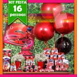 Kit Festa Miraculous Lady Bug 16 Pessoas Econômico - Festabox