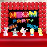 Kit Festa Ouro Neon Party - IMPAKTO VISUAL