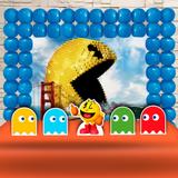 Kit Festa Ouro Pixel Pac Man - IMPAKTO VISUAL